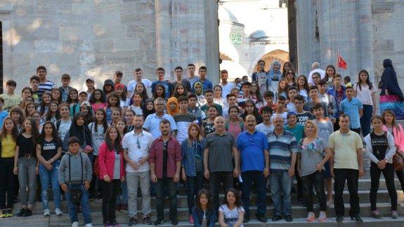 TEOG Sınavında Başarı Gösteren Öğrencilerimizle İstanbul Gezisi 