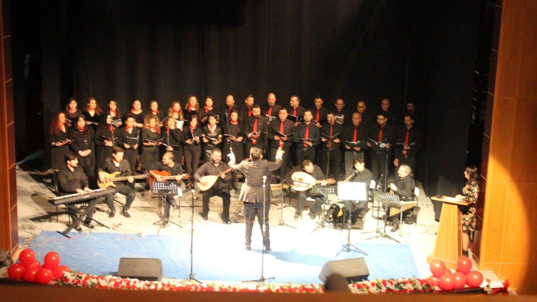 Halk Eğitim Merkezi 14 Şubat Konseri Yapıldı